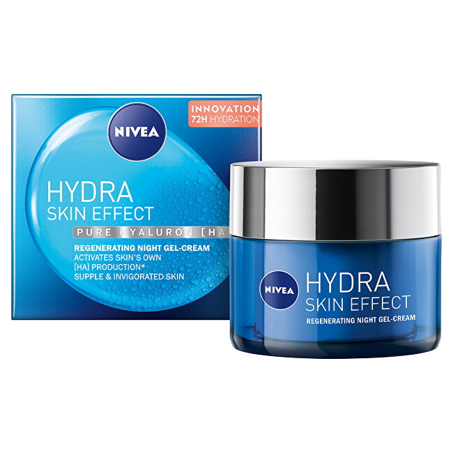 Regeneračný nočný hydratačný gél-krém Hydra Skin Effect (Regenerating Night Gel-Cream) 50 ml