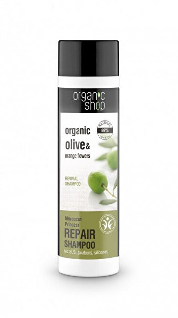 Obnovujúci šampón Olivy a pomarančové kvety ( Repair Shampoo) 280 ml