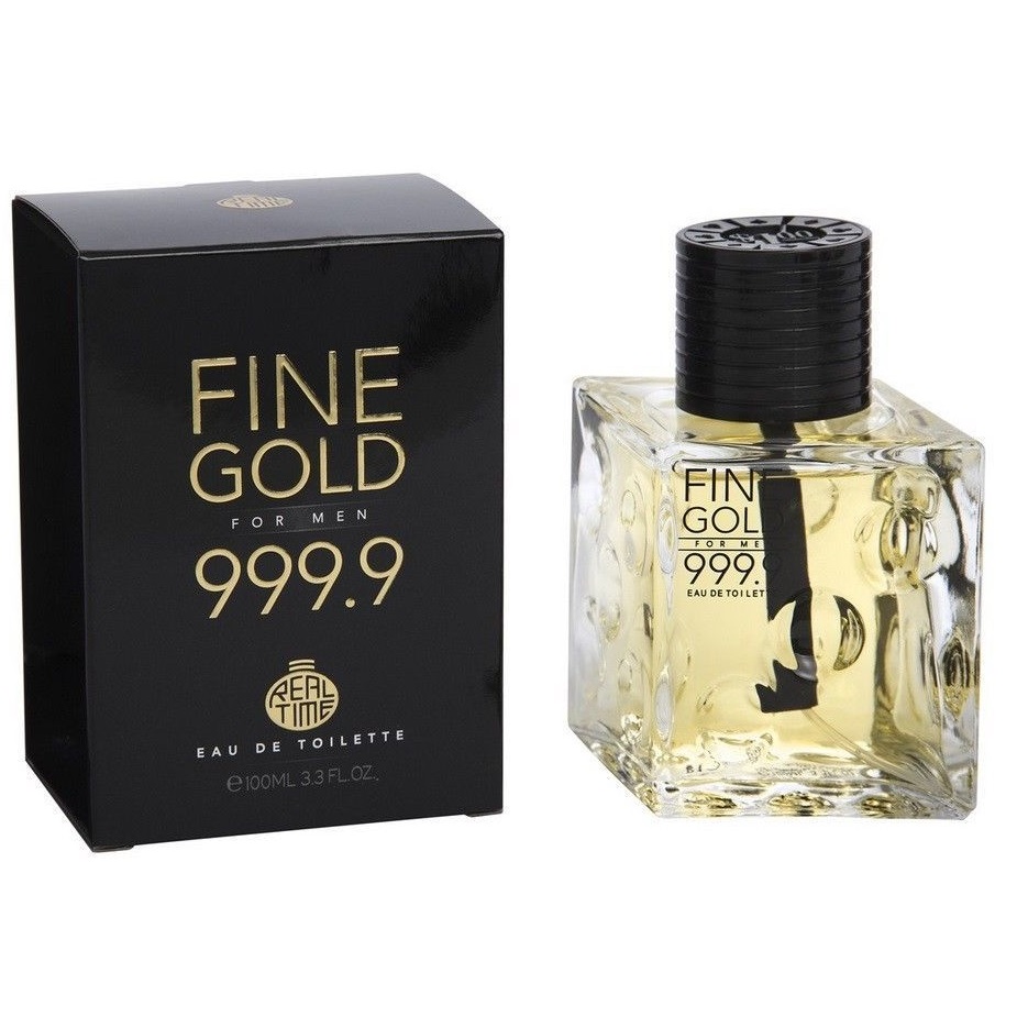 Real Time Fine Gold 999.9 For Men Toaletná voda