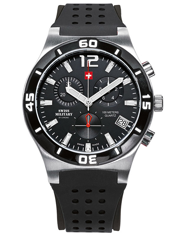 Swiss Military SM34015.05 Chronograph 43mm 10 ATM