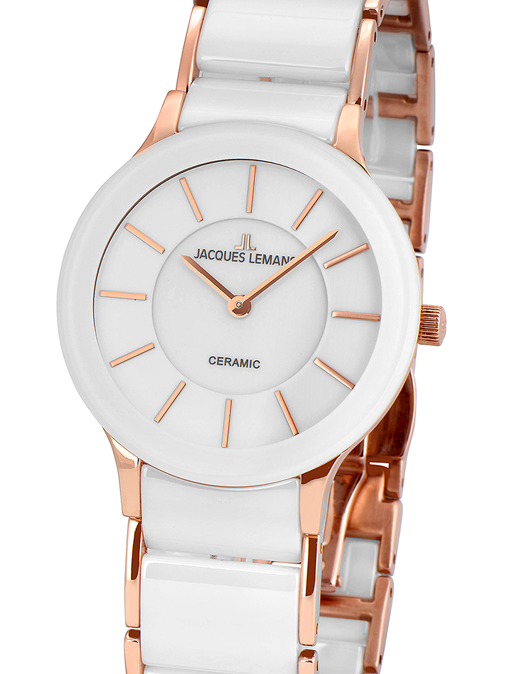 Jacques Lemans 1-1856D Dublin Ceramic Ladies 32mm 5 ATM