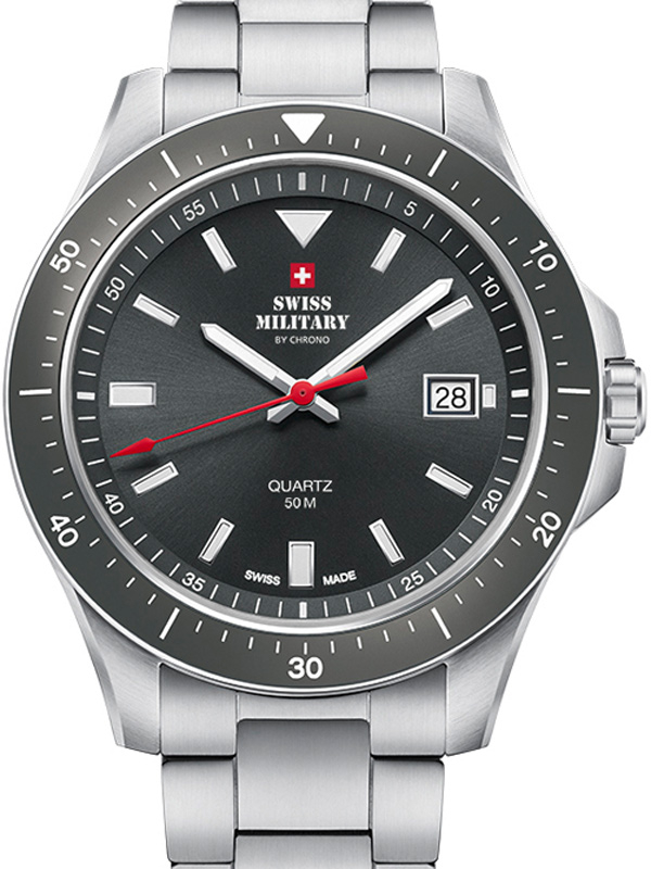 Swiss Military SM34082.03 men`s quartz 42 mm 5ATM 