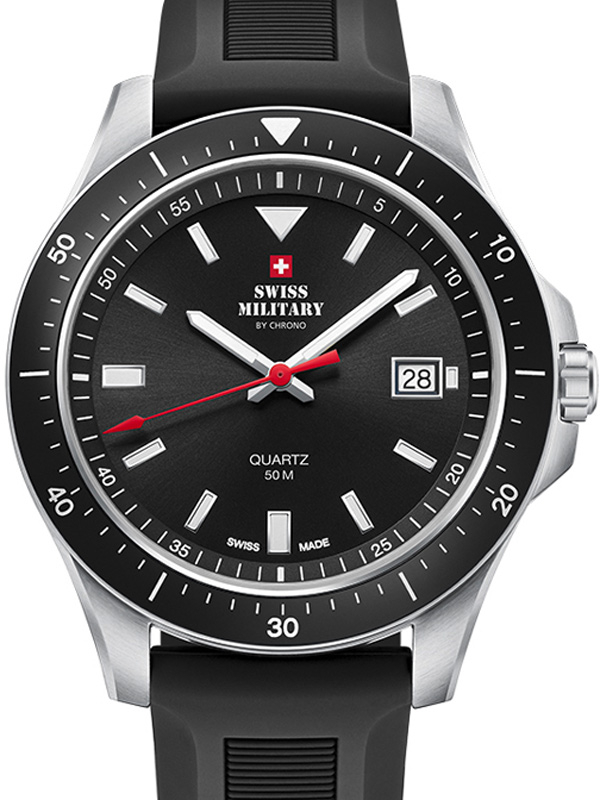 Swiss Military SM34082.07 men`s quartz 42 mm 5ATM 