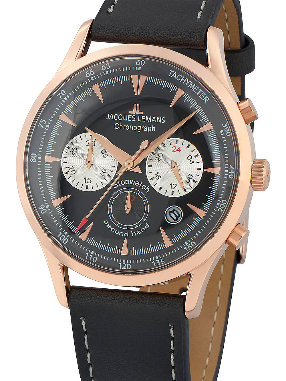 Jacques Lemans 1-2068E Retro Classic chrono men´s 41mm 5ATM