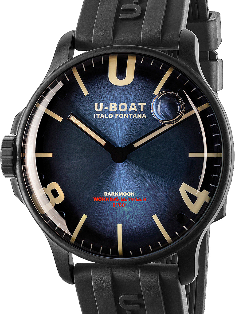 U-Boat 8700/C Darkmoon Blue IPB Soleil 44mm 5ATM