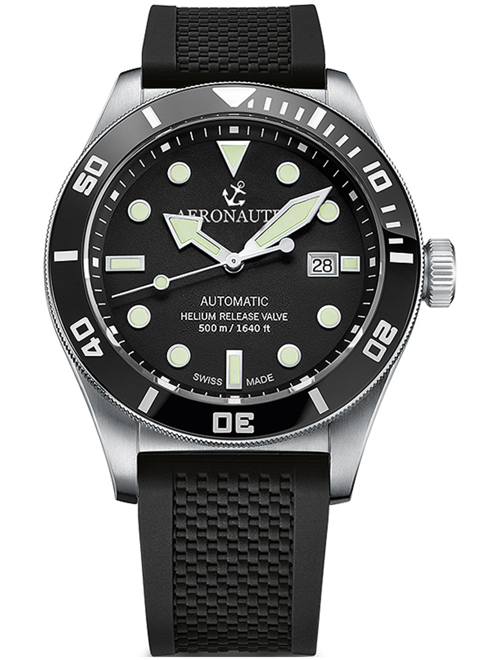 Aeronautec ANT-44075-06 Helium Diver automatic 44mm 500M