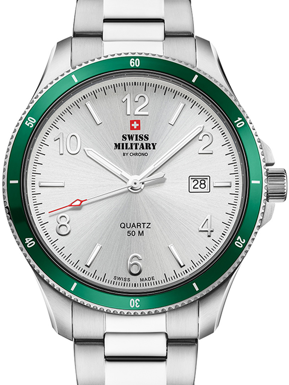 Swiss Military SM34096.04 Mens Watch 42mm 5ATM