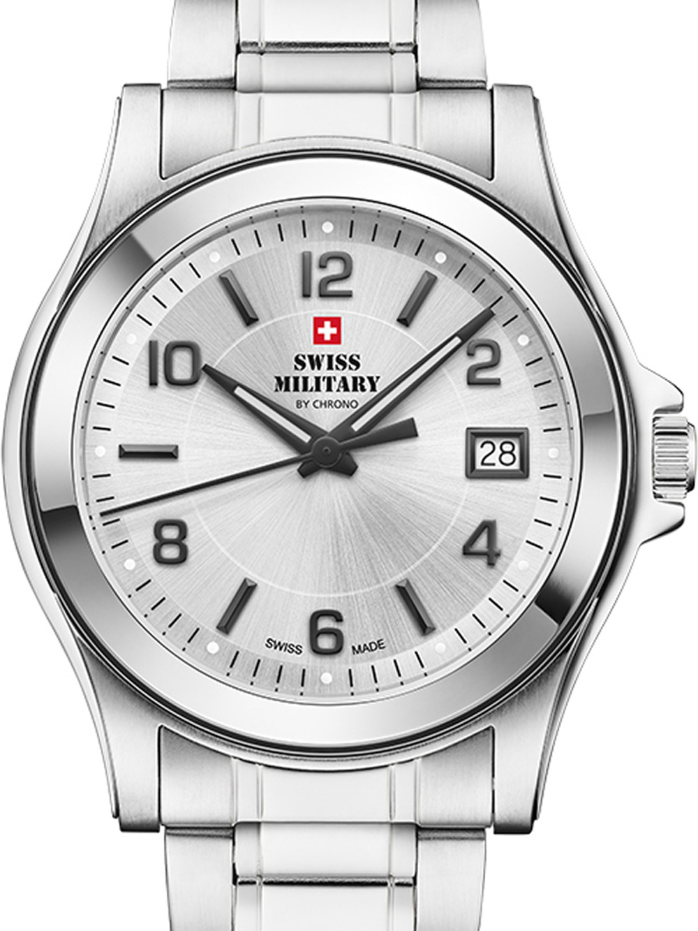 Swiss Military SM34002.22 Mens Watch 39mm 5ATM