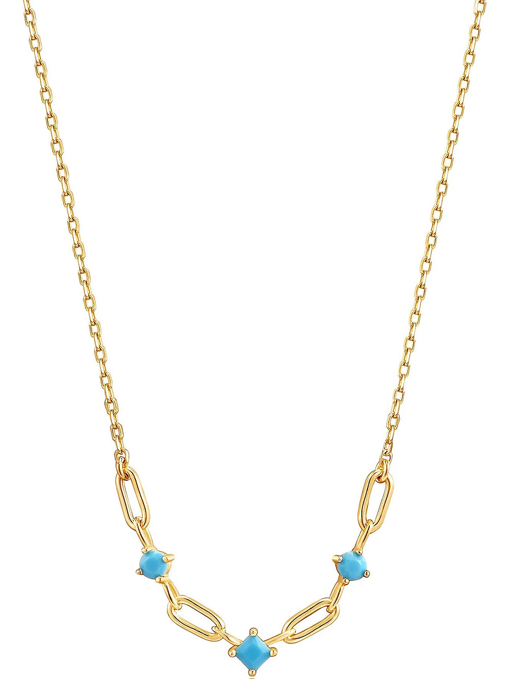 ANIA HAIE N033-03G Into the Blue Ladies Necklace, adjustable