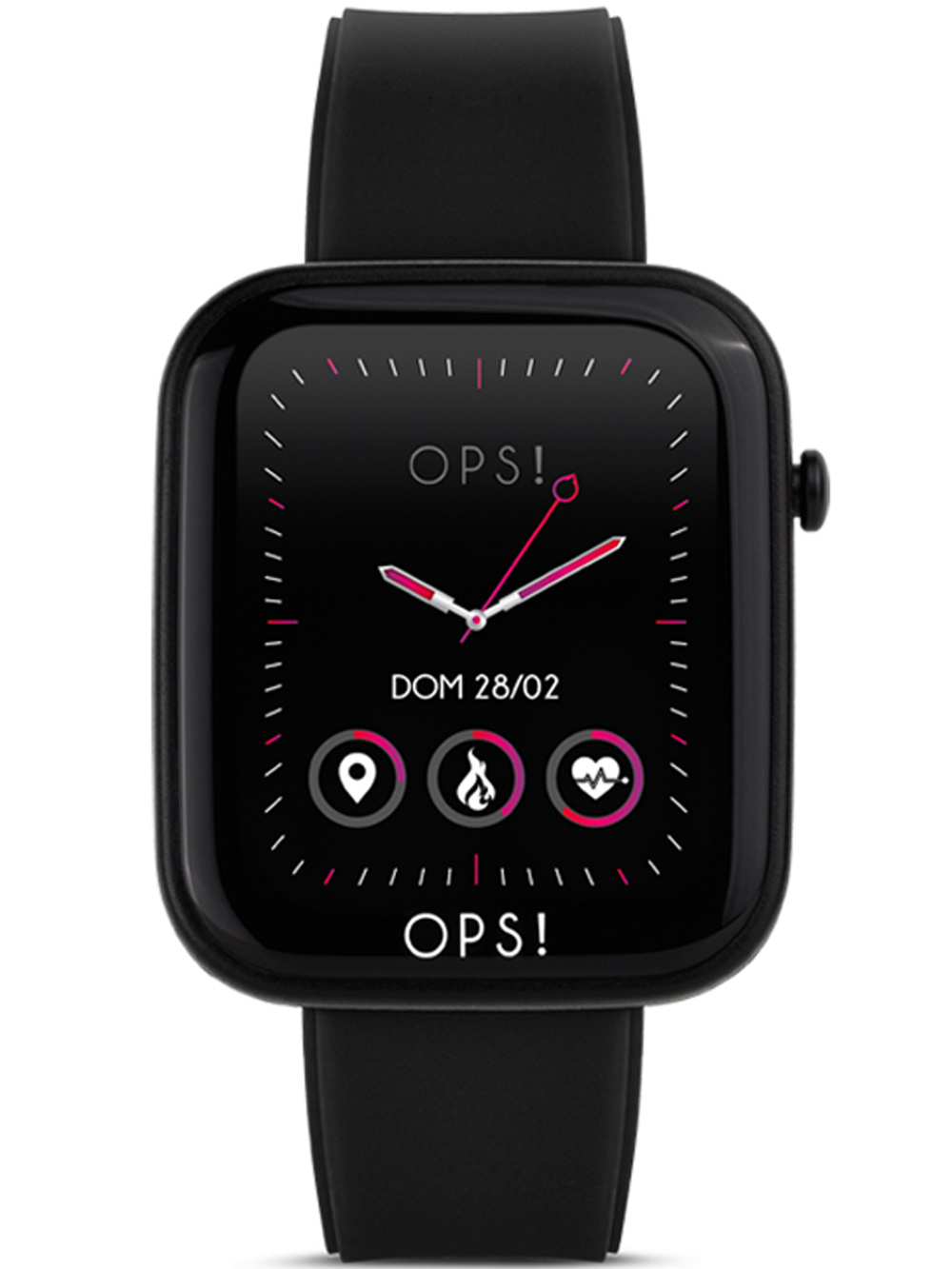 OPS!SMART OPSSW-02 Active Smartwatch Unisex 38mm