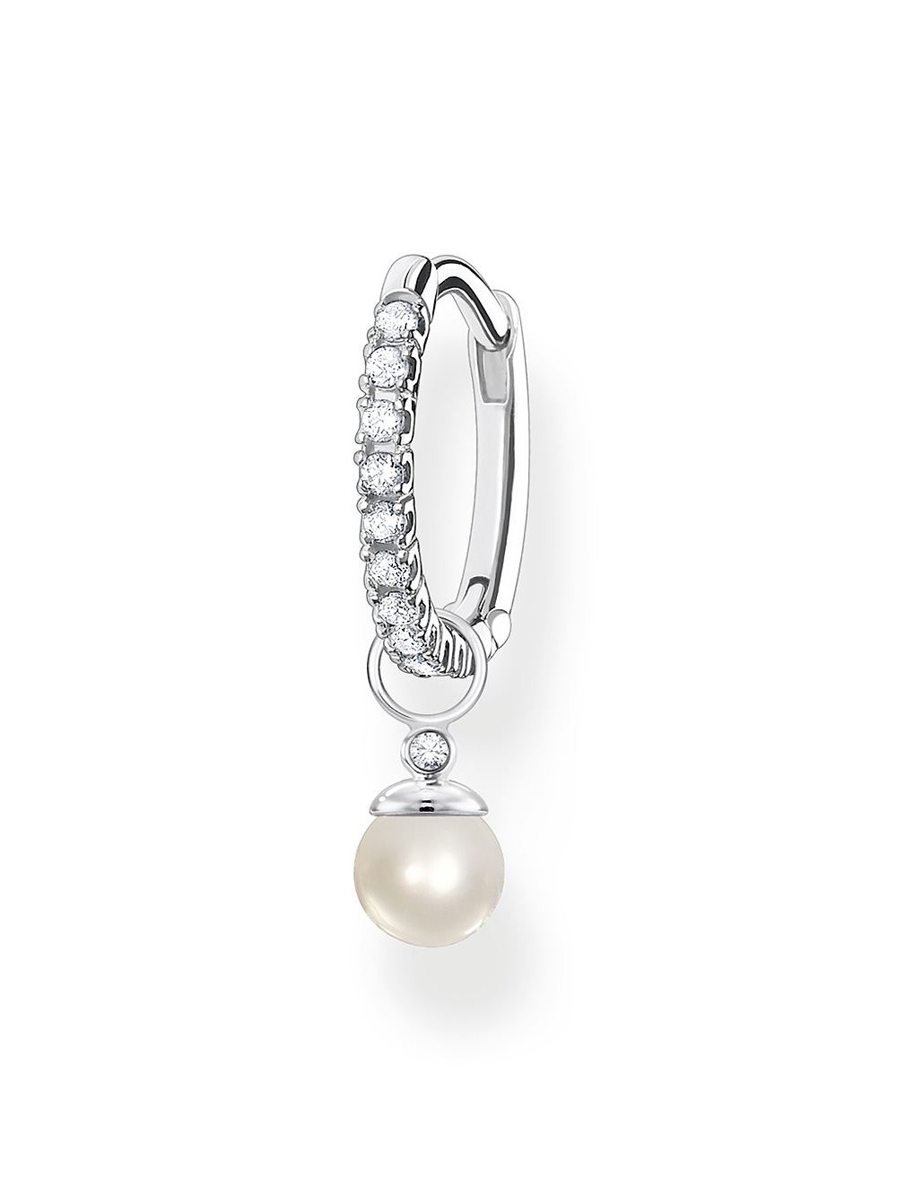 Thomas Sabo Single Creole Pearl CR702-167-14