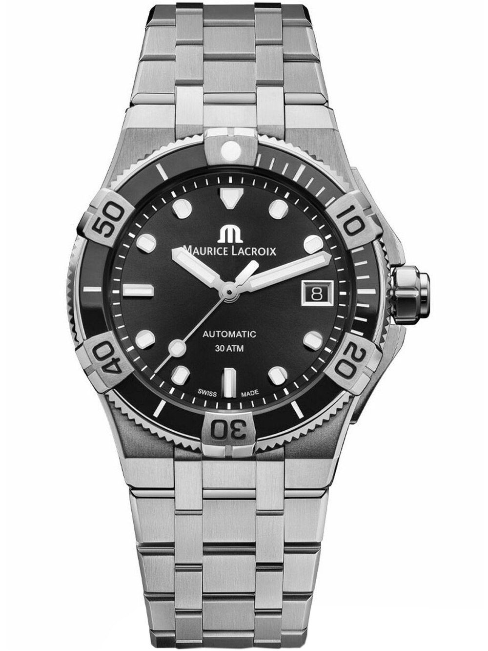 Maurice Lacroix AI6057-SSL2F-330-A Aikon Automatic Venturer Mens Watch 38mm 30ATM