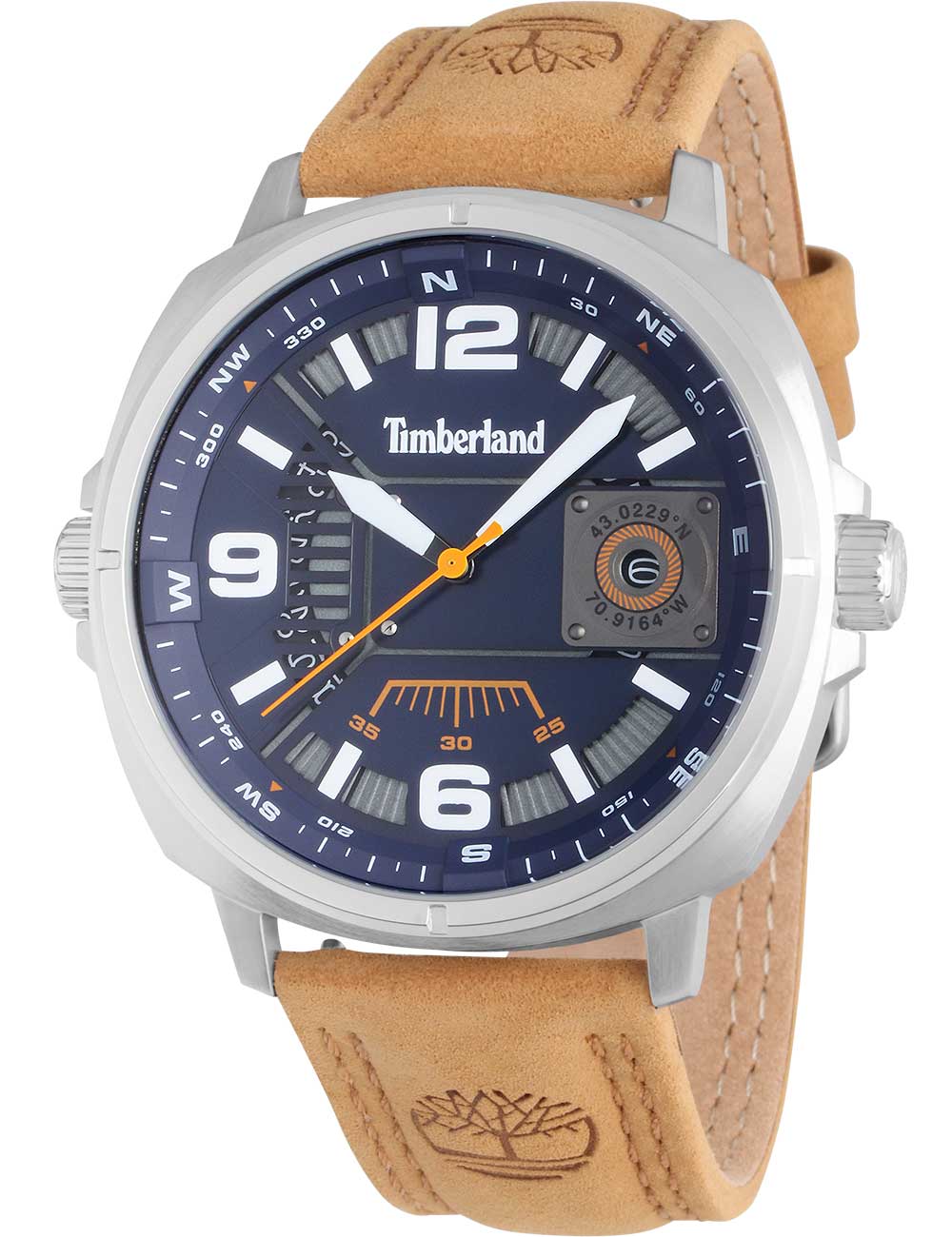 Timberland TDWGB2201404 Breakheart men's watch 48mm 5ATM