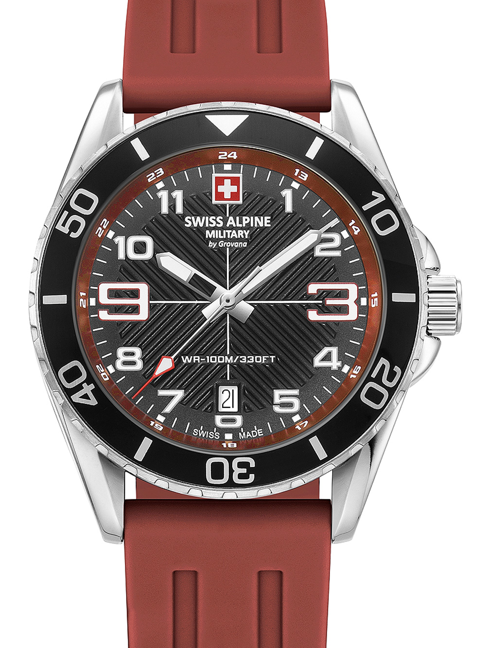 Swiss Alpine Military 7029.1836 Raptor Mens Watch 42mm 10ATM