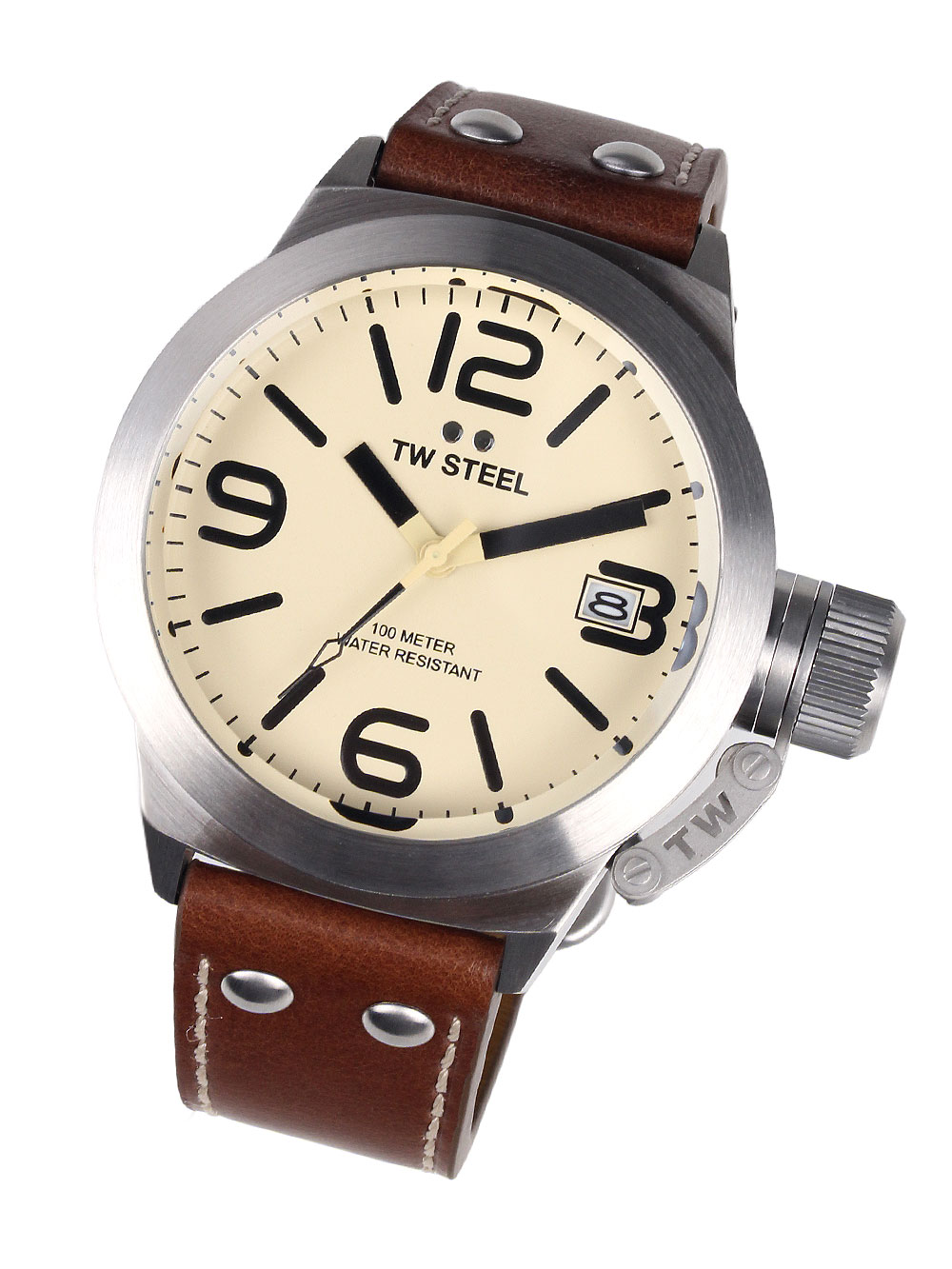 TW Steel CS11 Canteen Leather 45mm 10 ATM