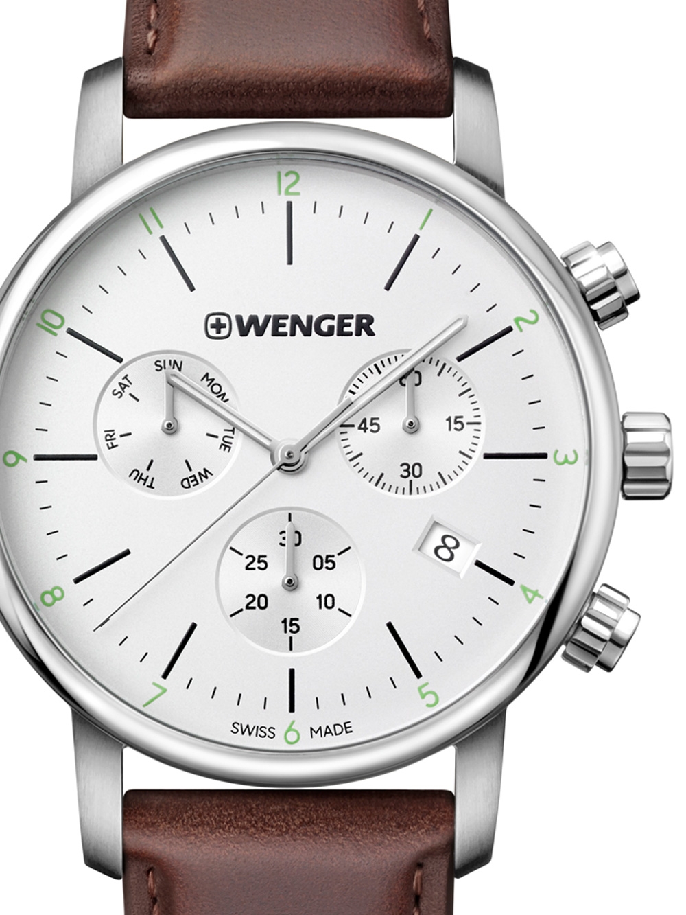 Wenger 01.1743.101 Urban Classic Chronograph 44mm 10 ATM