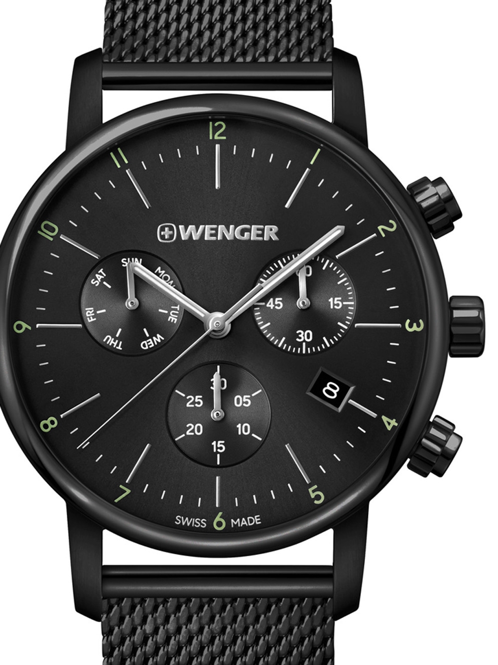 Wenger 01.1743.116 Urban Classic Chronograph 44mm 10ATM