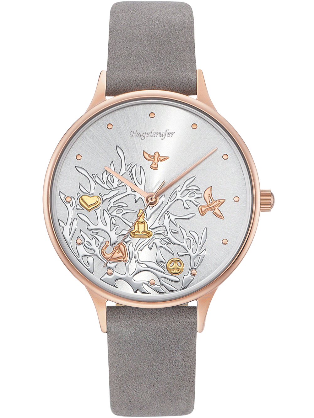 Engelsrufer ERWA-TREE01-NGY1-MR Tree Of Life Ladies Watch 34mm 5ATM