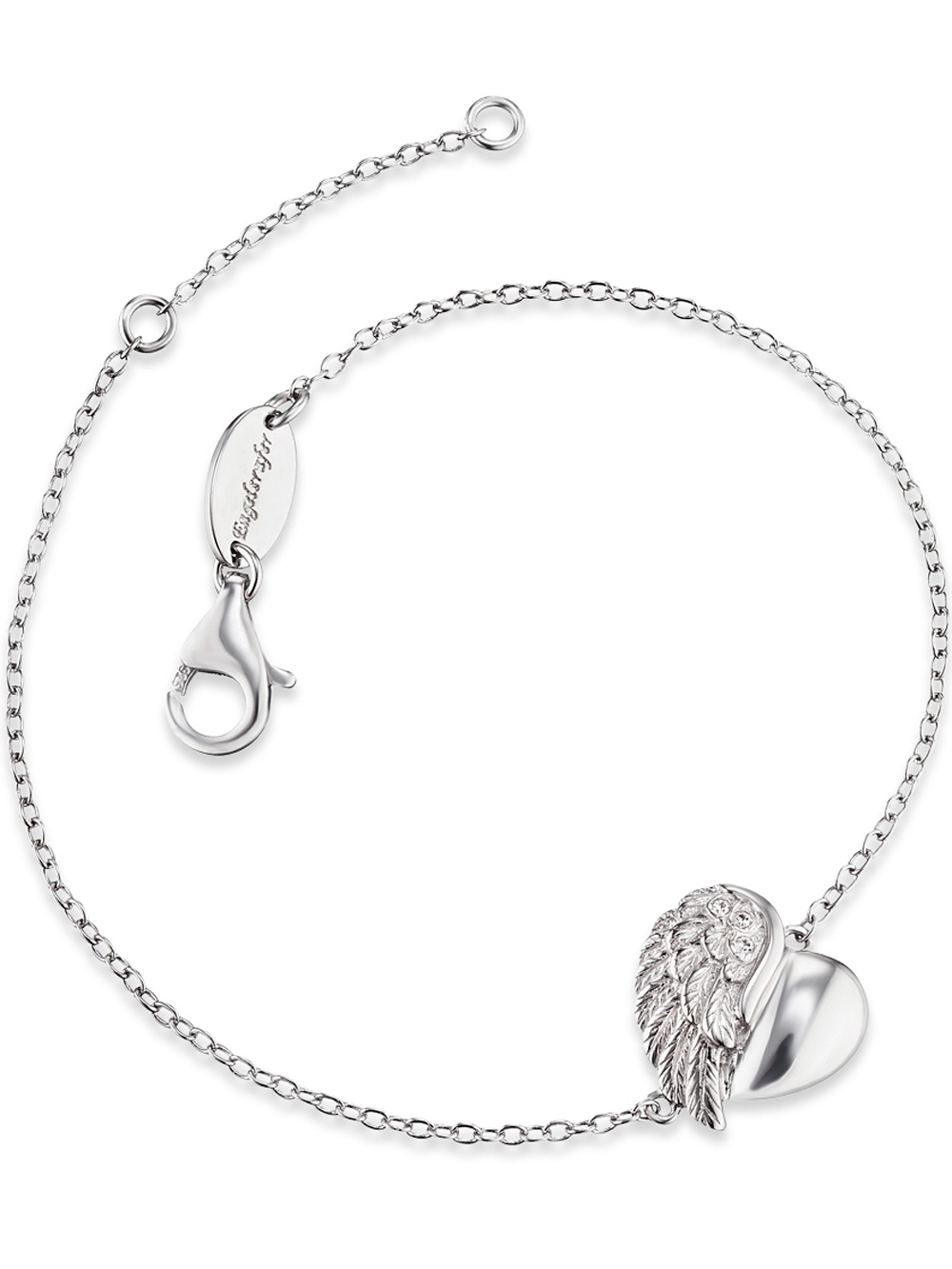 Angelcaller Bracelet ERB-LILHEARTWING Heart Wings Ladies