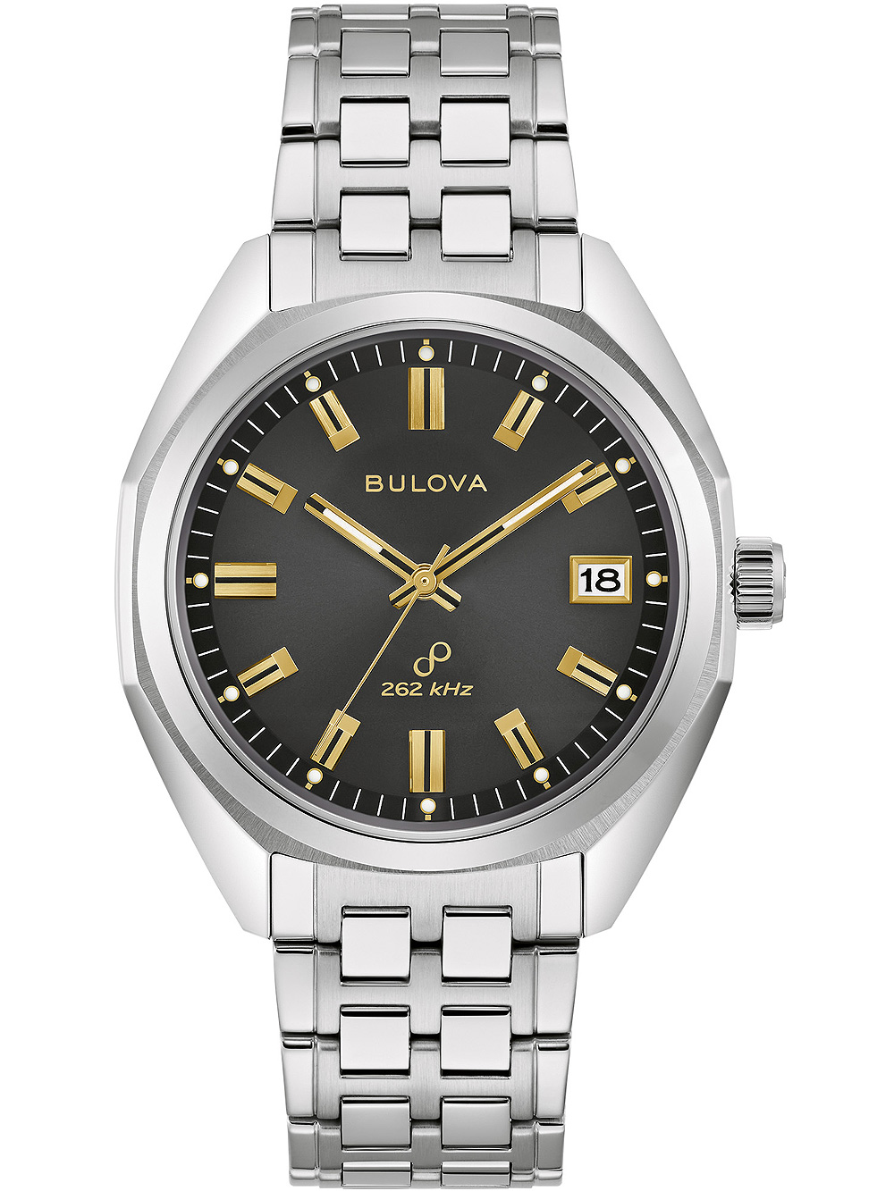 Bulova 96B415 Jet Star Mens Watch 40mm 5ATM