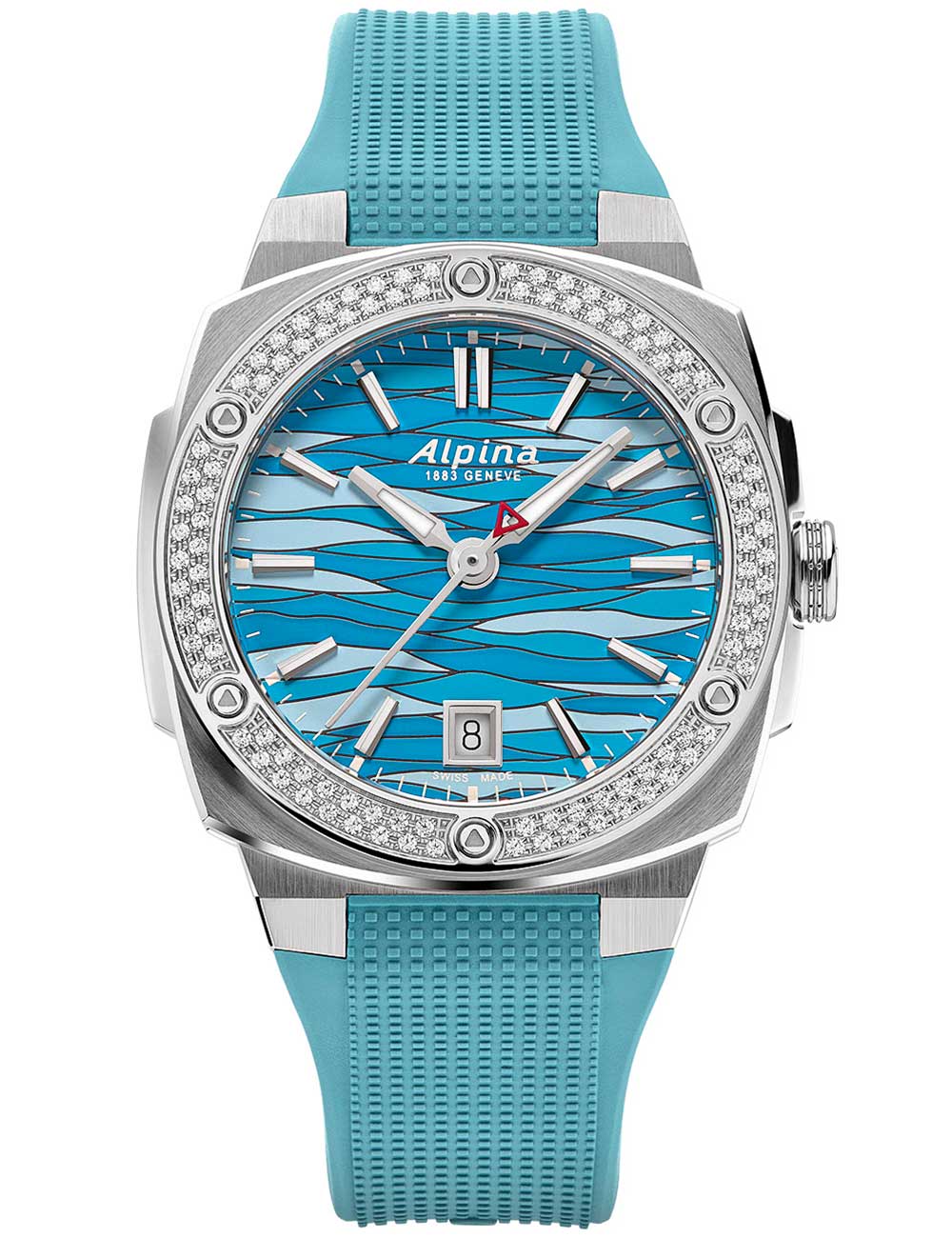 Alpina AL-220LNWP2AED6 Ladies Watch Extreme Quartz Diamond Limited 34mm 10ATM