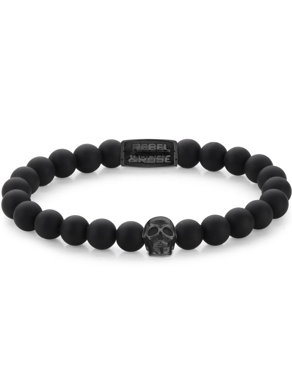 Rebel & Rose Bracelet Skull RR-SK004-B-L mens