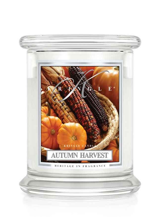 Kringle Candle Autumn Harvest vonná sviečka stredná 2-knôtová (411 g)