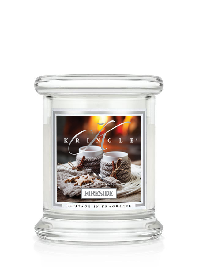 Kringle Candle Fireside vonná sviečka mini 1-knôtová (127 g)