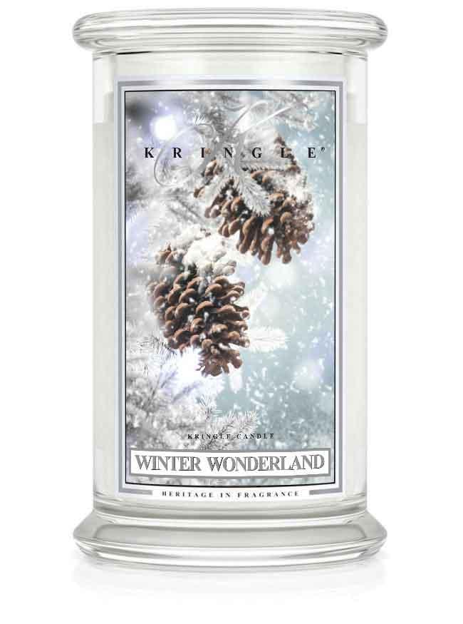 Kringle Candle Winter Wonderland vonná sviečka veľká 2-knôtová (624 g)