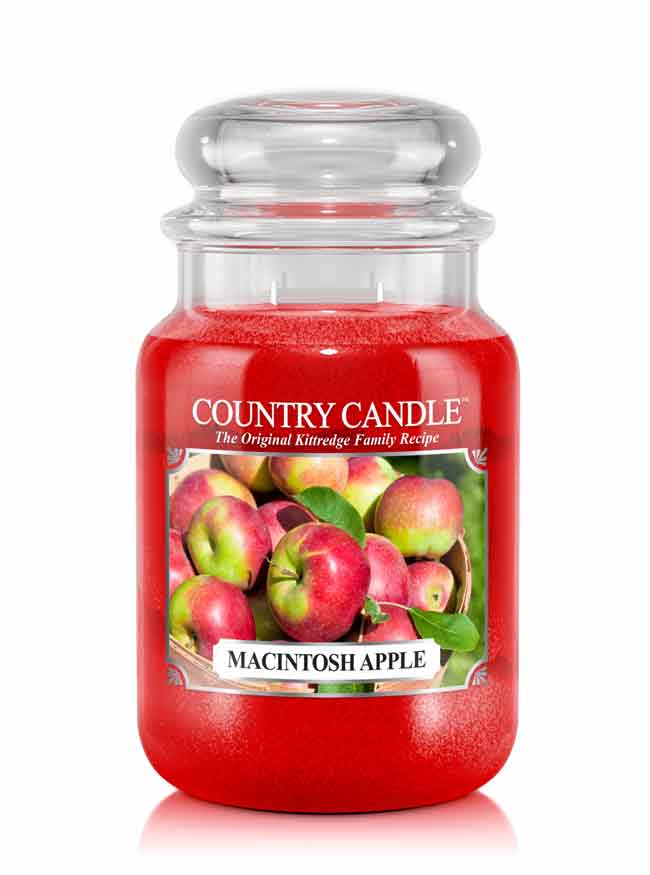 Country Candle Macintosh Apple vonná sviečka veľká 2-knôtová (652 g)