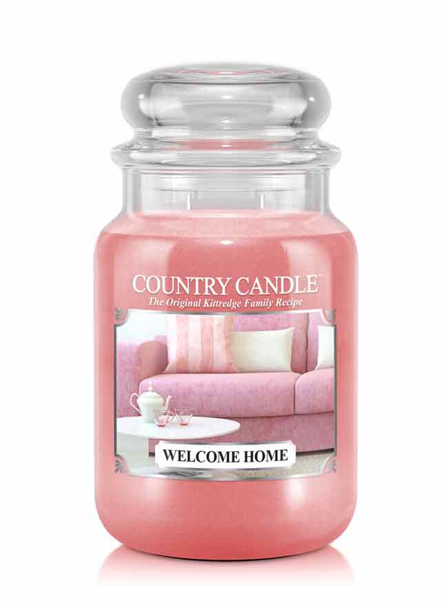 Country Candle Welcome Home vonná sviečka veľká 2-knôtová (652 g)