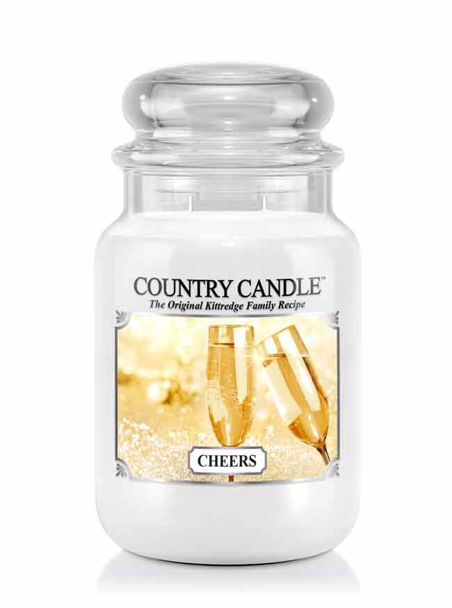 Country Candle Cheers vonná sviečka veľká 2-knôtová (652 g)