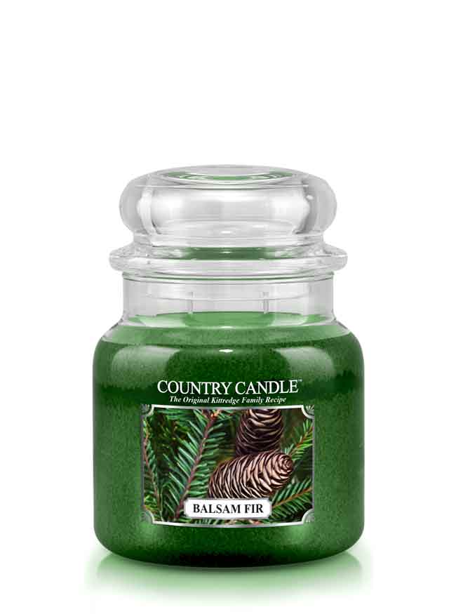 Country Candle Balsam Fir vonná sviečka stredná 2-knôtová (453 g)