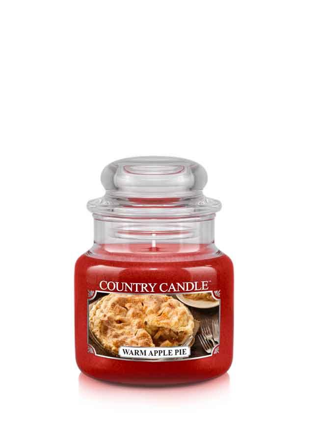 Country Candle Warm Apple Pie vonná sviečka mini 1-knôtová (104 g)