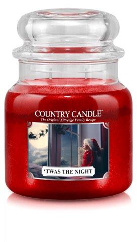 Country Candle 'Twas the Night vonná sviečka stredná 2-knôtová (453 g)