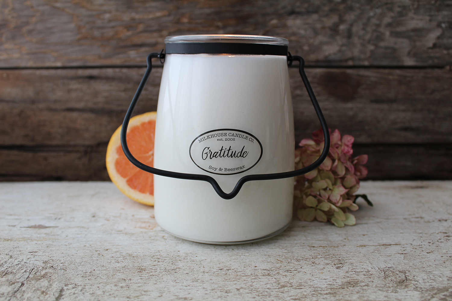 MILKHOUSE CANDLE Gratitude vonná sviečka BUTTER JAR (624 g)