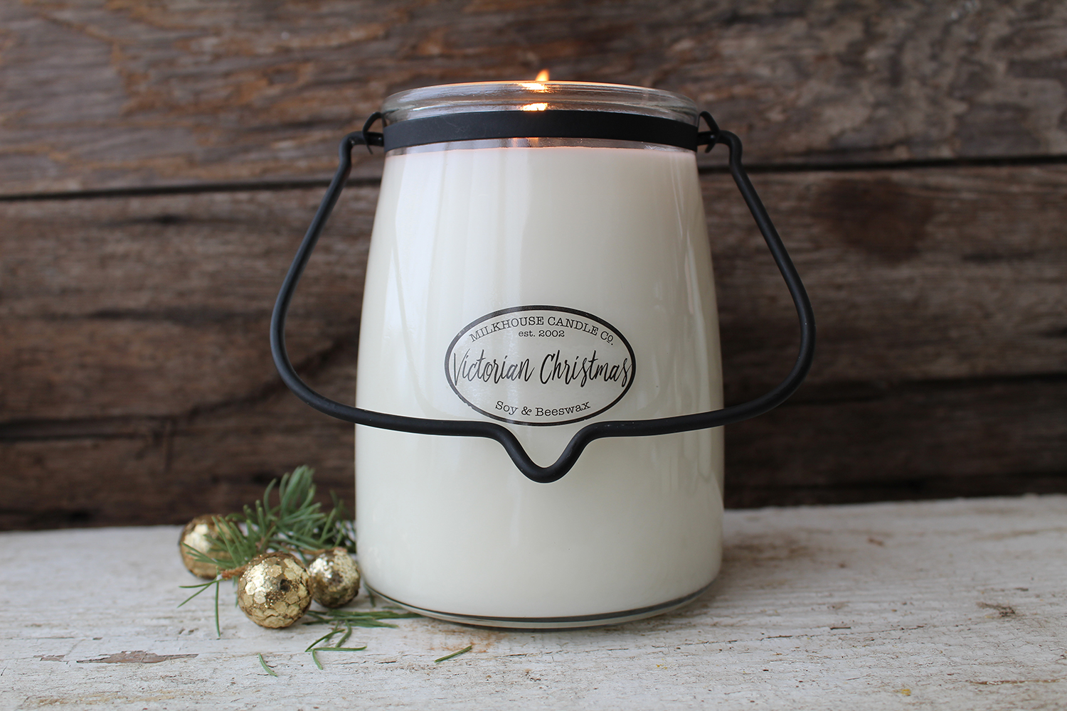 MILKHOUSE CANDLE Victorian Christmas vonná sviečka BUTTER JAR (624 g)