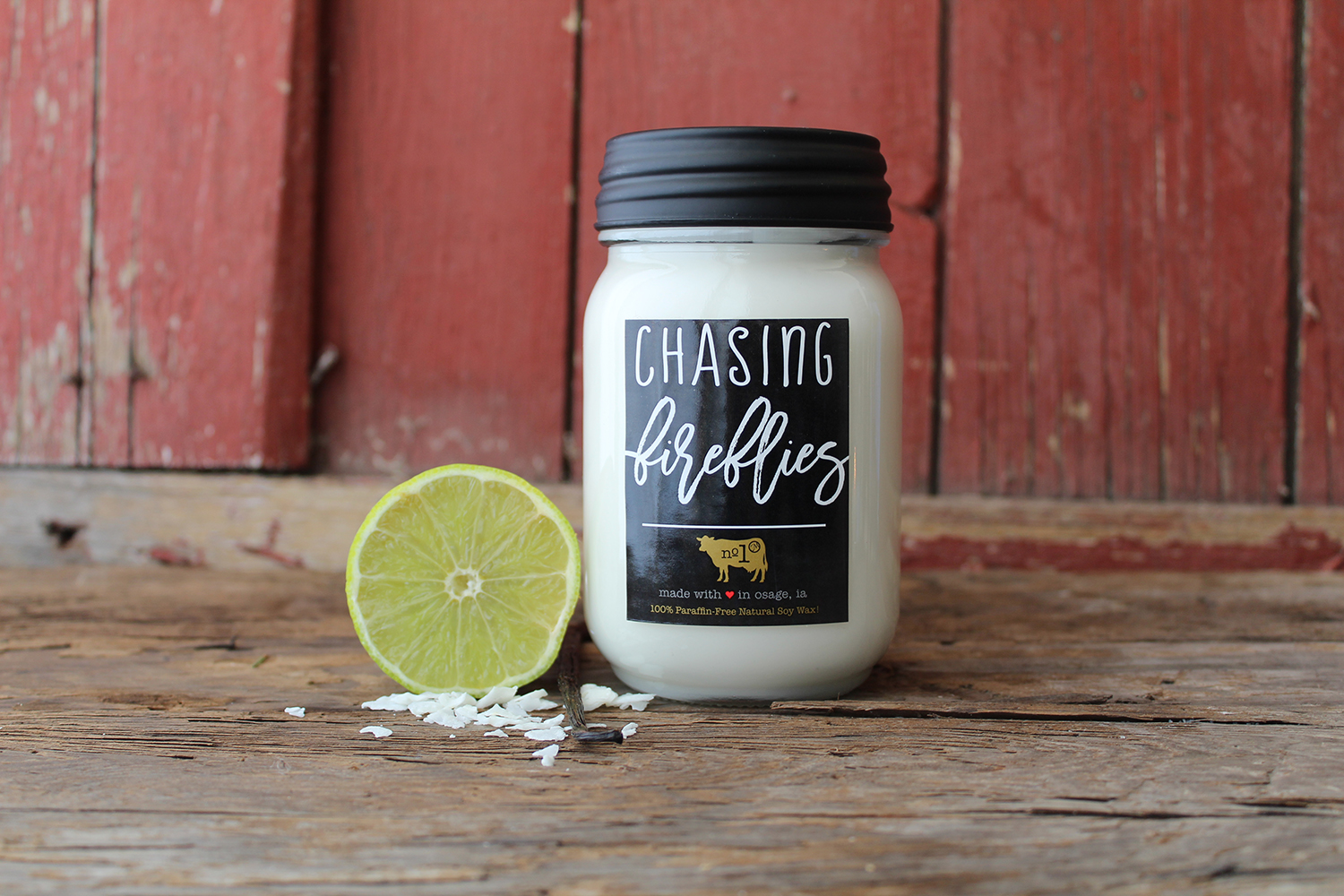 MILKHOUSE CANDLE Chasing Fireflies vonná sviečka Farmhouse Jar (368 g)