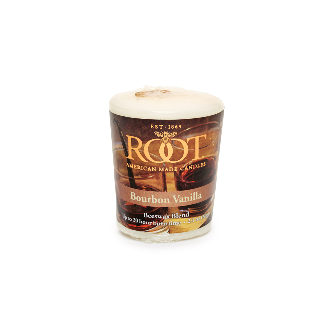 ROOT CANDLES Votivo Bourbon Vanilla