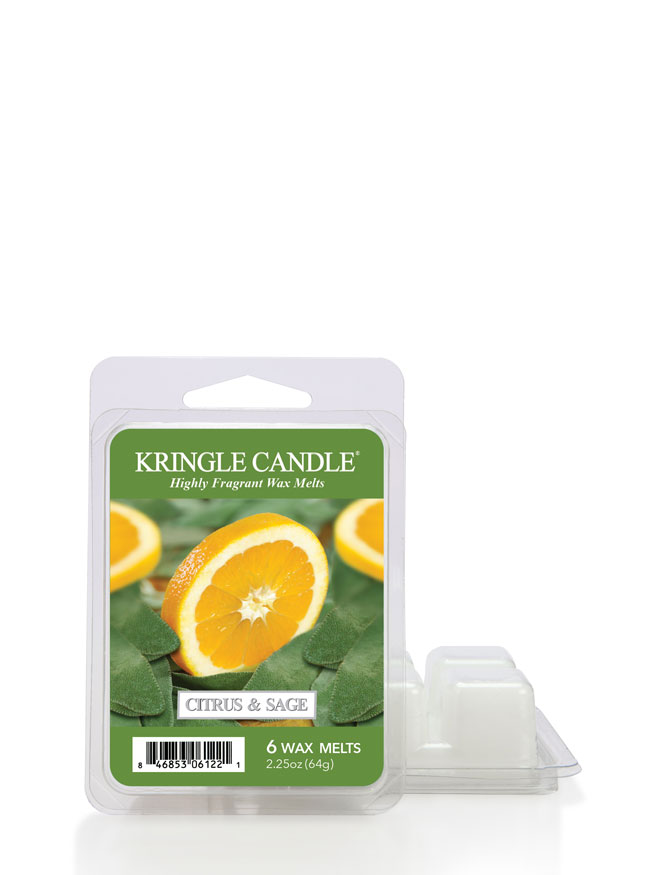 Kringle Candle Citrus & Sage vonný vosk (64 g)