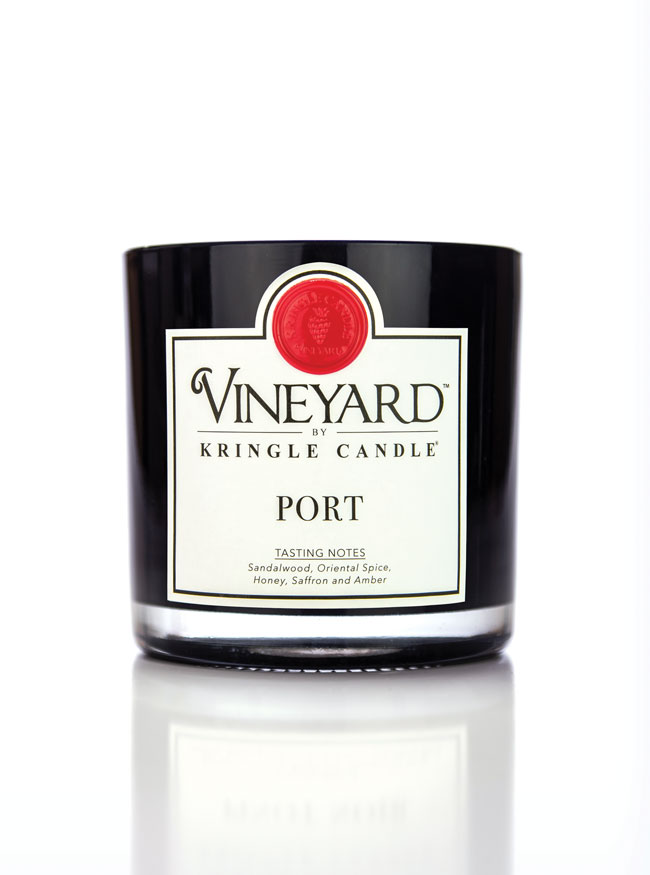 Kringle Candle VINEYARD  Port vonná sviečka 4-knôtová (737 g)