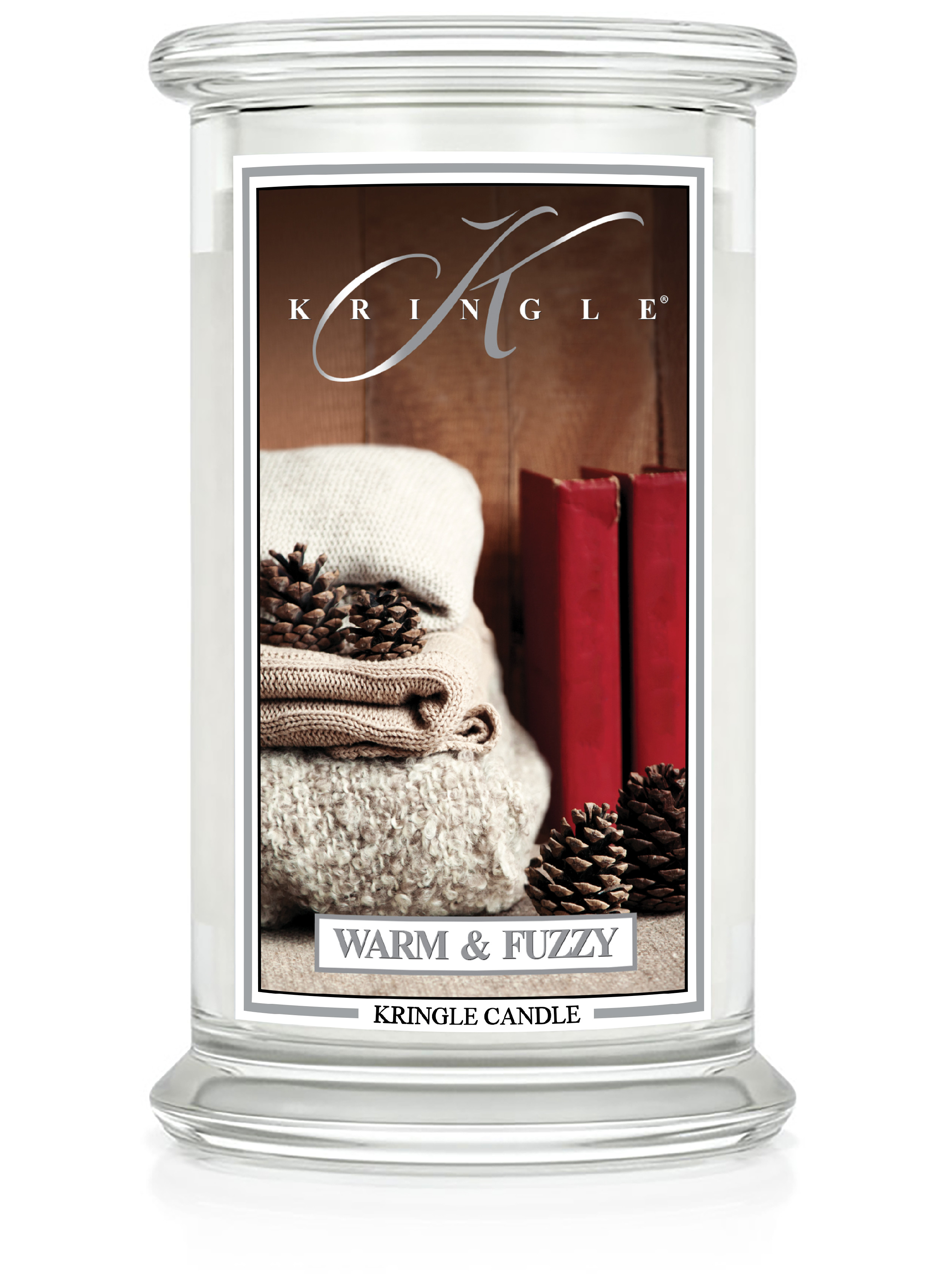 Kringle Candle Warm & Fuzzy  vonná sviečka veľká 2-knôtová (624 g)