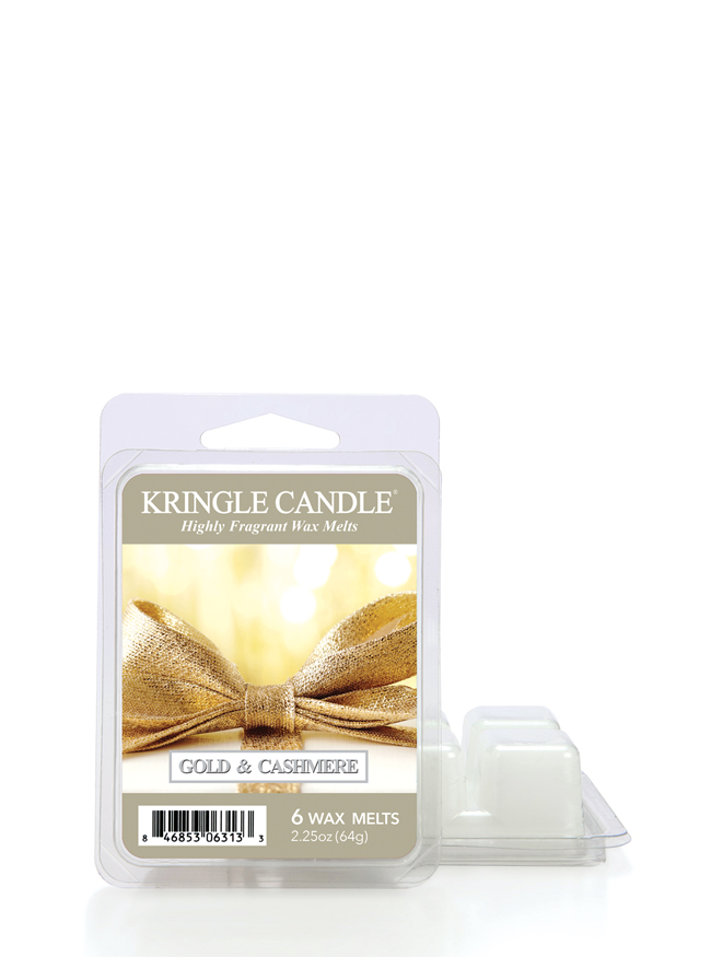 Kringle Candle Gold & Cashmere vonný vosk (64 g)