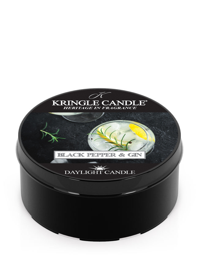 Kringle Candle Black Pepper Gin vonná sviečka (35 g)