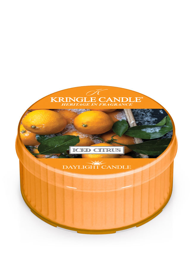 Kringle Candle Iced Citrus vonná sviečka (35 g)