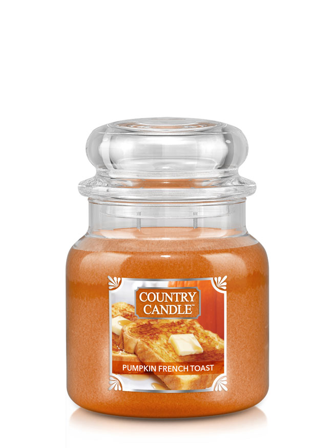 Country Candle Pumpkin French Toast vonná sviečka stredná 2-knôtová (453 g)