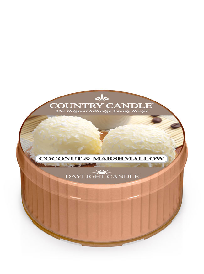 Country Candle Coconut & Marshmallow vonná sviečka  (42 g)