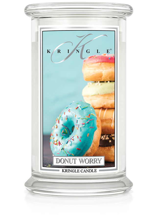 Kringle Candle Donut Worry vonná sviečka veľká 2-knôtová (624 g)