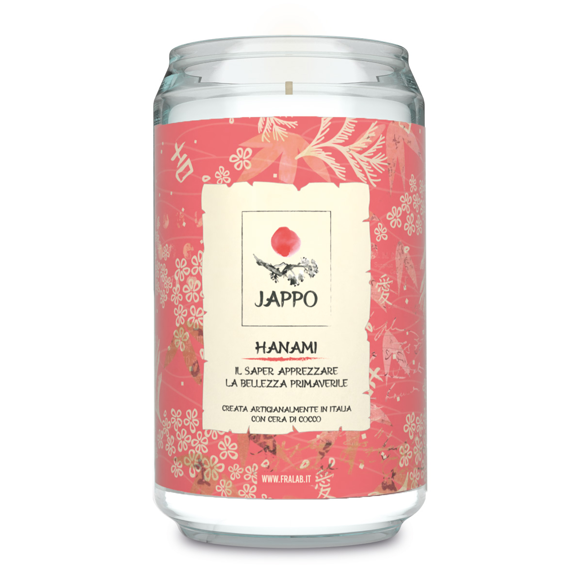 Fralab JAPPO Hanami vonná sviečka 390g