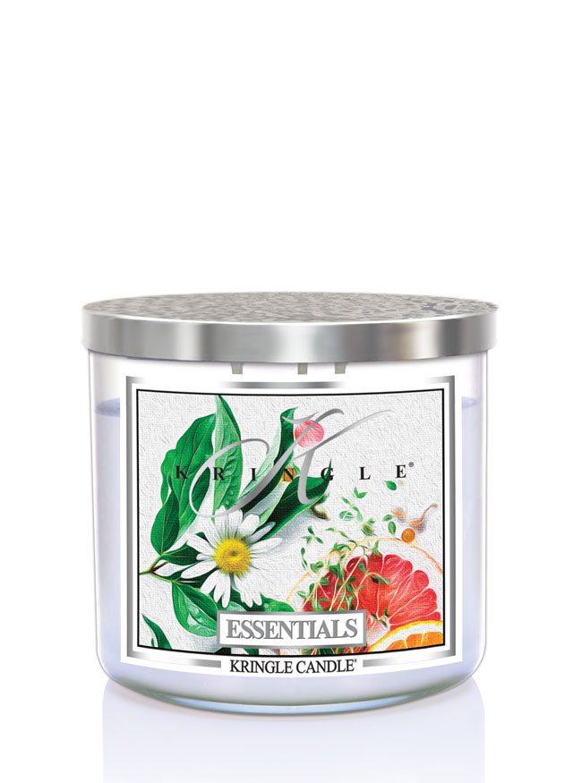 Kringle Candle TUMBLER Essentials 3-knôtová vonná sviečka 411g